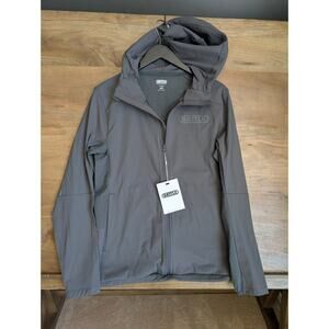 Battle Ultra Track Jacket Mens S Black Athletic Fit Lightweight 51AP500006 NWT